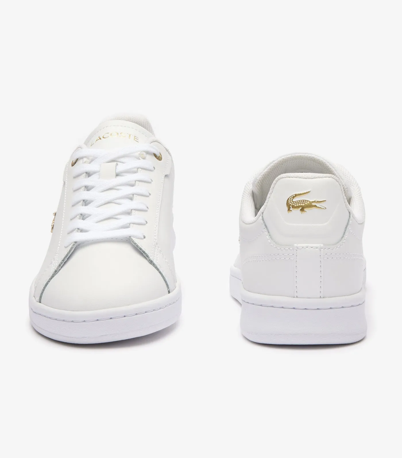 Women's Carnaby Pro Leather Trainers White/Gold