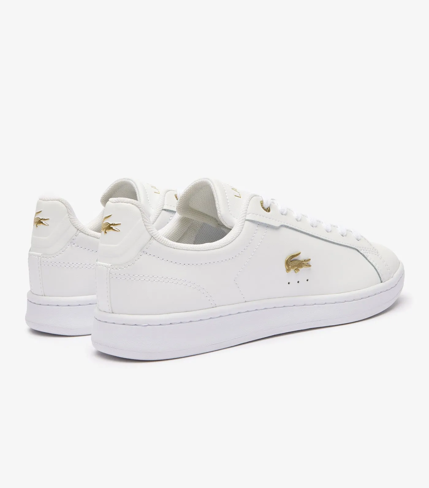 Women's Carnaby Pro Leather Trainers White/Gold