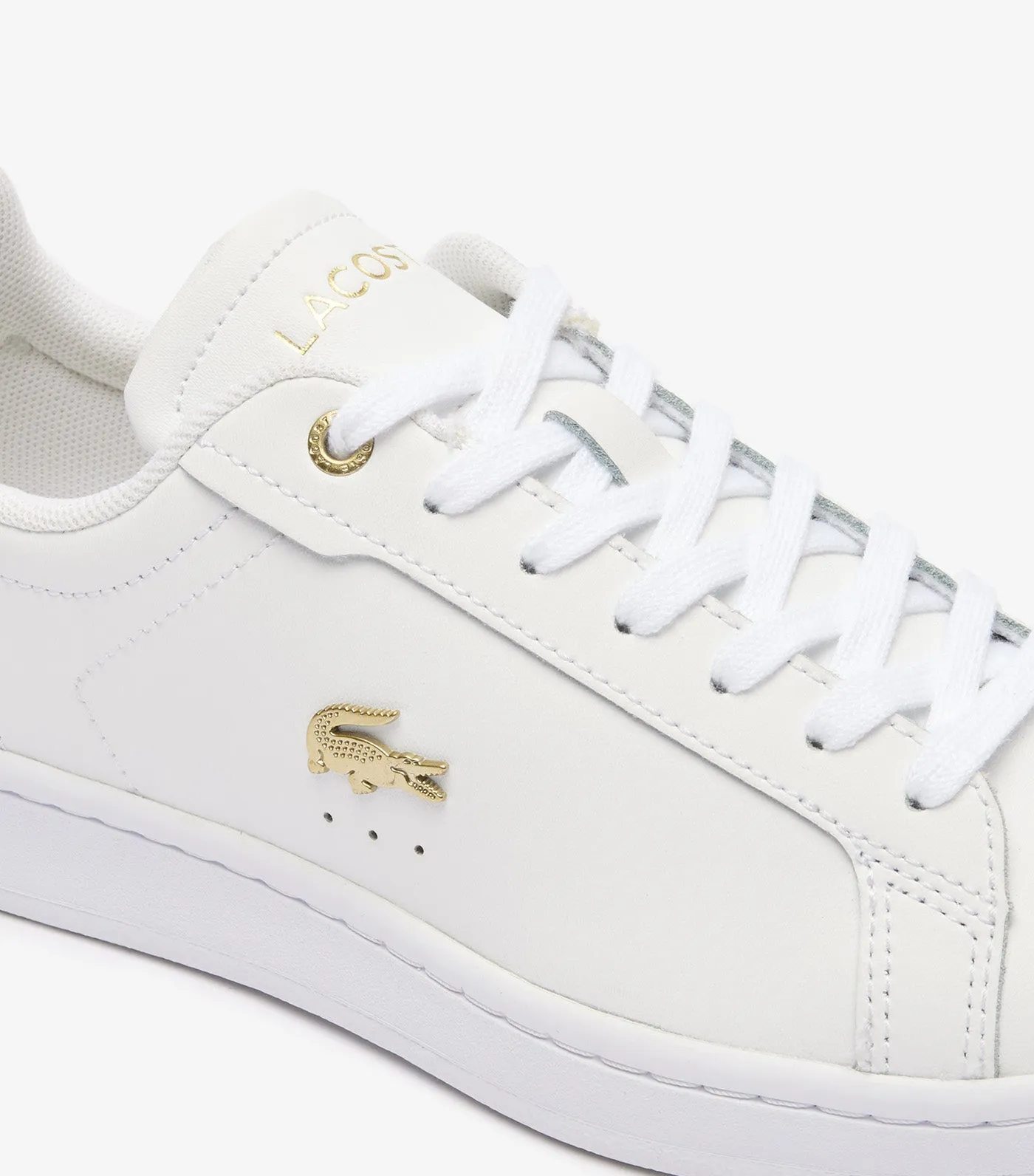 Women's Carnaby Pro Leather Trainers White/Gold